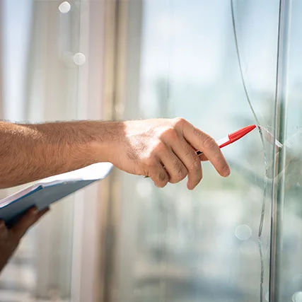 broken glass repair in Lynn Haven, FL